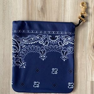 ❤️ Tory Burch New Printed Nylon Pouch NWOT